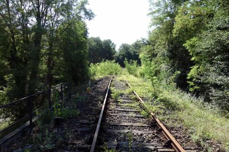 Agrandir l'image De la halte de Brézilhou à la gare de Quillan