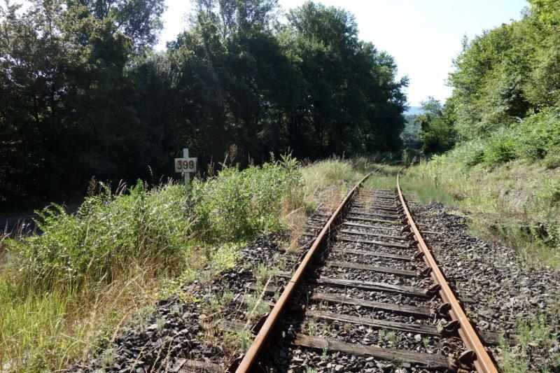 Agrandir l'image De la halte de Brézilhou à la gare de Quillan