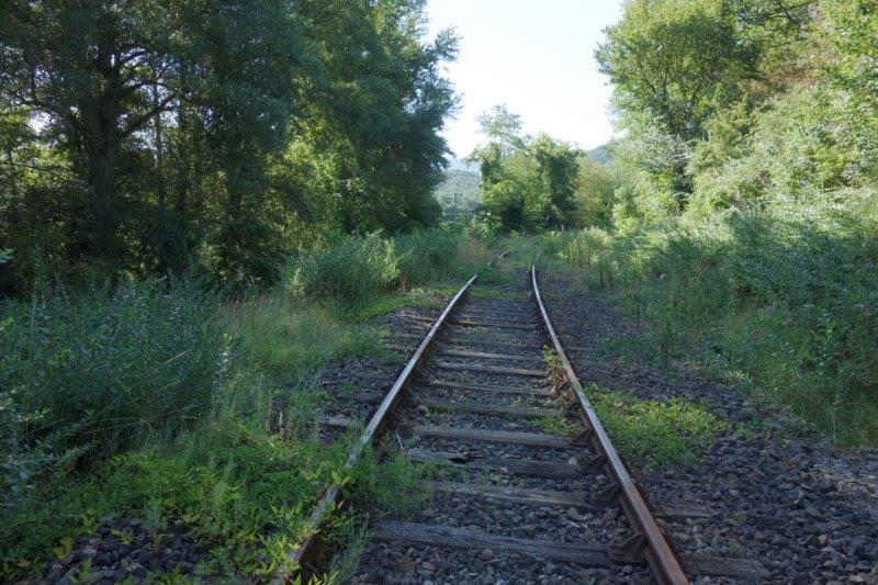 Agrandir l'image De la halte de Brézilhou à la gare de Quillan
