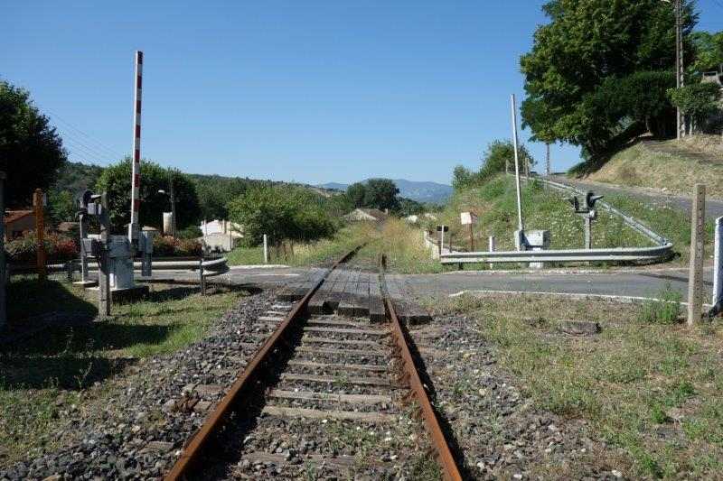 Agrandir l'image PN 38 entre la gare de Couiza-Montazels et la gare d'Espéraza