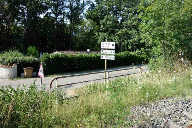 Agrandir l'image De la halte de Campagne à la halte de Brézilhou