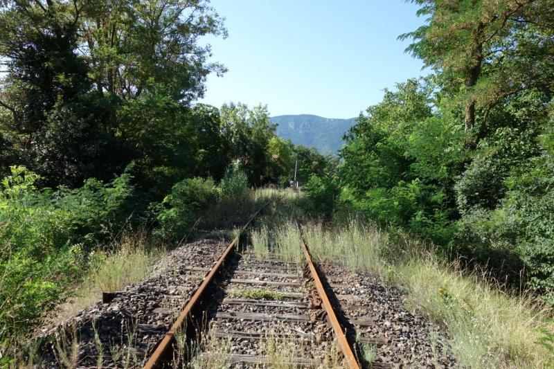Agrandir l'image De la halte de Brézilhou à la gare de Quillan