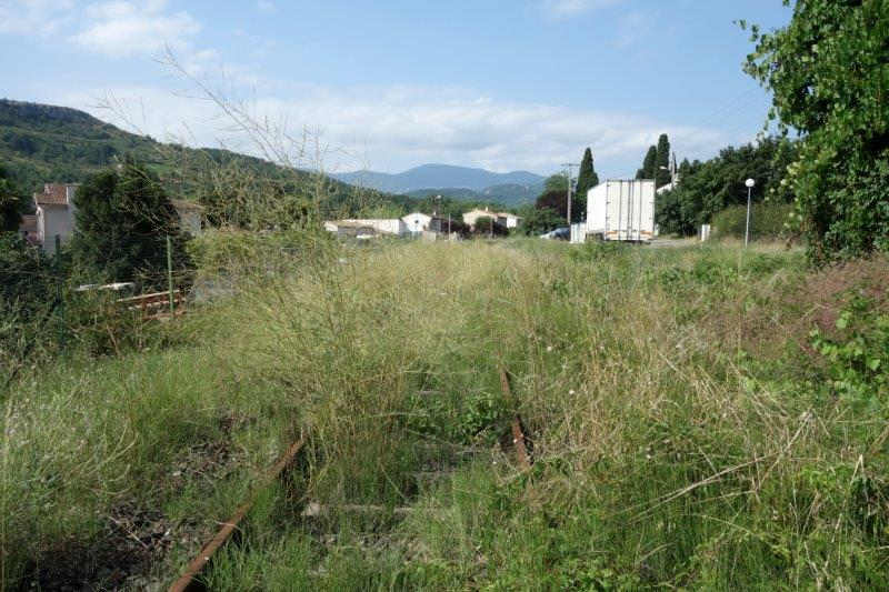 Agrandir l'image De la gare d'Espéraza à la halte de Campagne