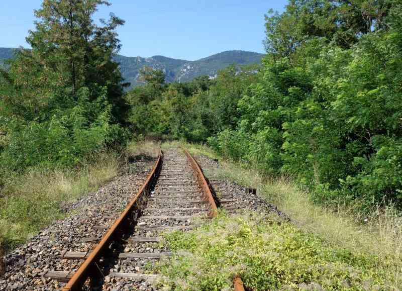 Agrandir l'image De la halte de Brézilhou à la gare de Quillan