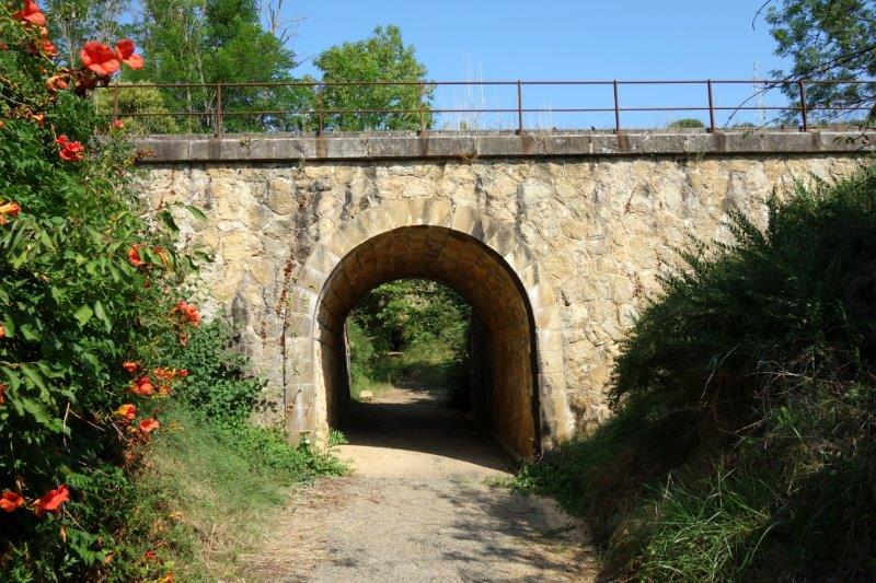 Agrandir l'image De la gare d'Espéraza à la halte de Campagne