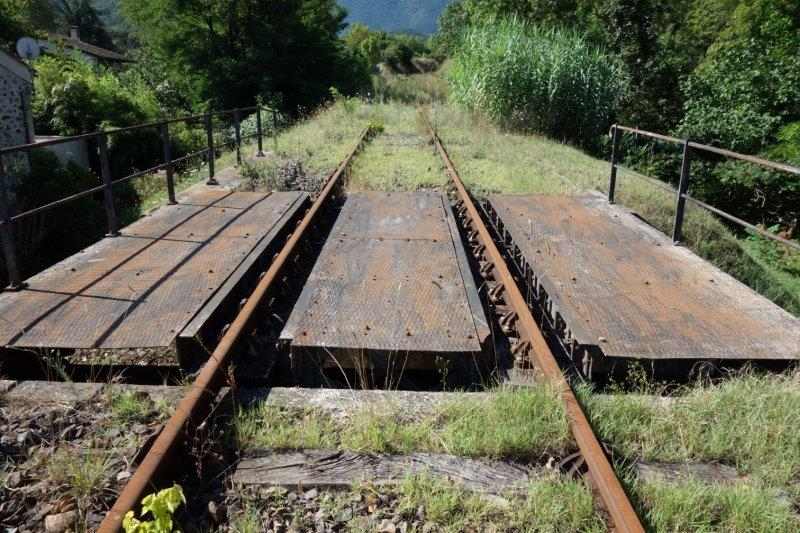 Agrandir l'image De la halte de Brézilhou à la gare de Quillan