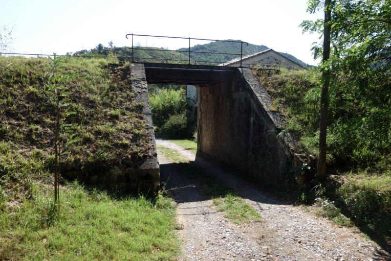 Agrandir l'image De la halte de Brézilhou à la gare de Quillan