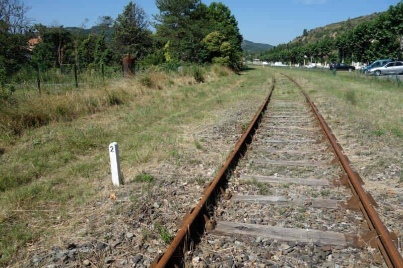 Agrandir l'image De la gare de Couiza-Montazels à la gare d'Espéraza