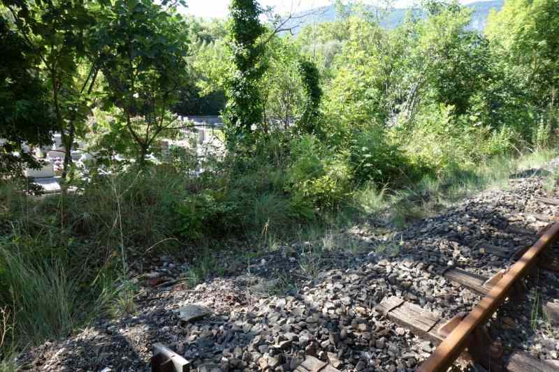 Agrandir l'image De la halte de Brézilhou à la gare de Quillan