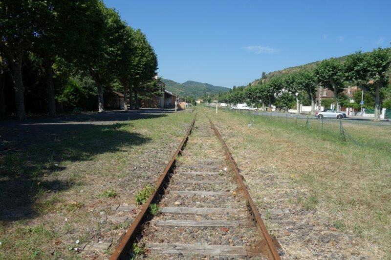 Agrandir l'image Emprise de la gare d'Espéraza