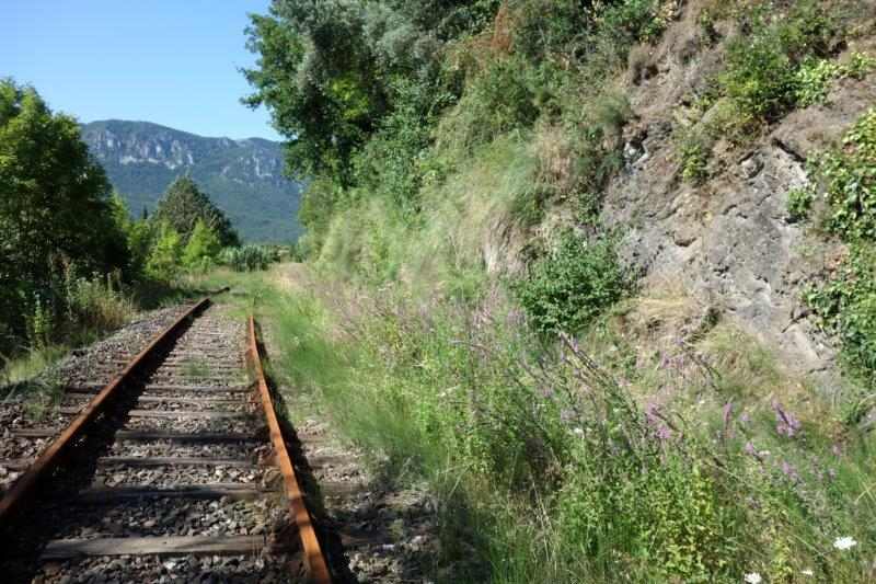 Agrandir l'image De la halte de Brézilhou à la gare de Quillan