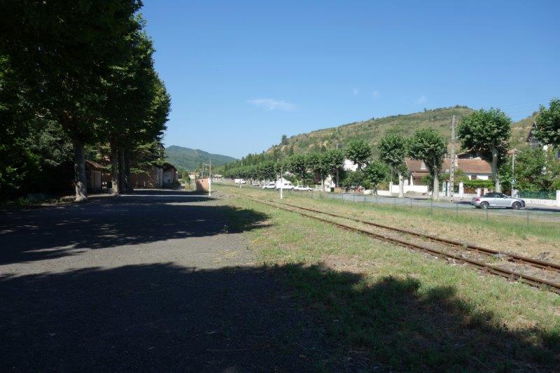 Agrandir l'image Emprise de la gare d'Espéraza