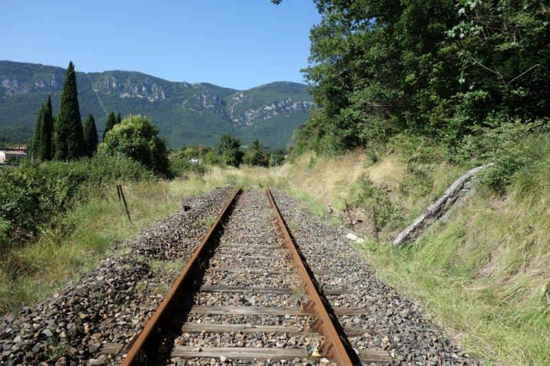 Agrandir l'image De la halte de Brézilhou à la gare de Quillan