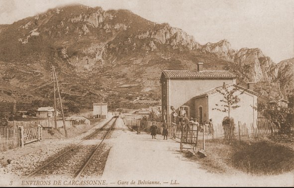 De la gare de Quillan  la gare de Belvianes