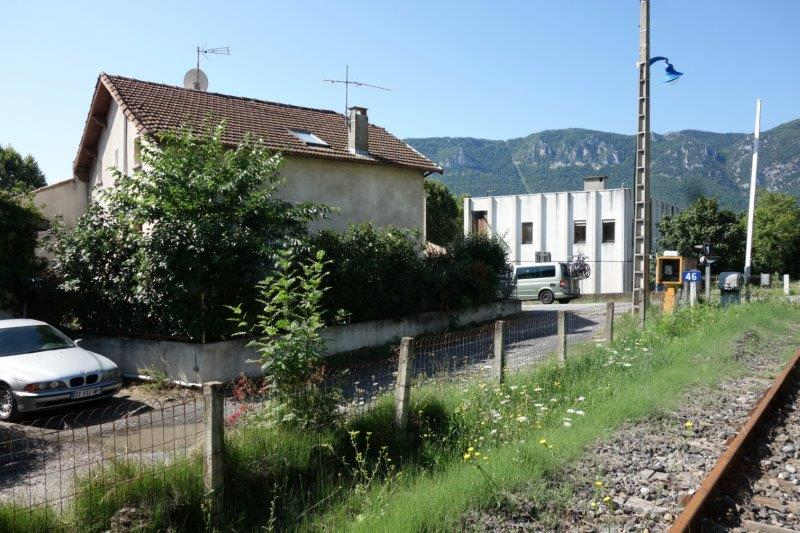 Agrandir l'image De la halte de Brézilhou à la gare de Quillan