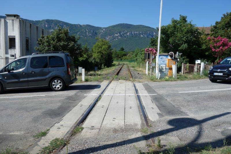 Agrandir l'image De la halte de Brézilhou à la gare de Quillan
