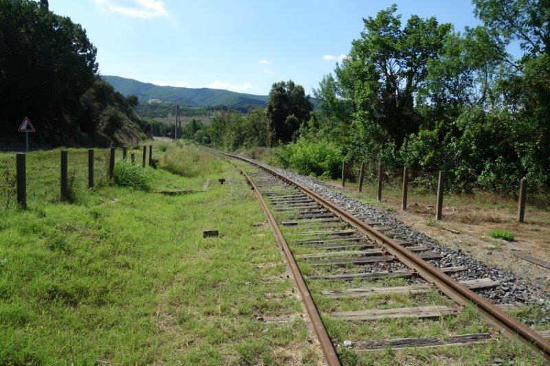 Agrandir l'image De la halte de Massia à la gare d'Alet-les-Bains