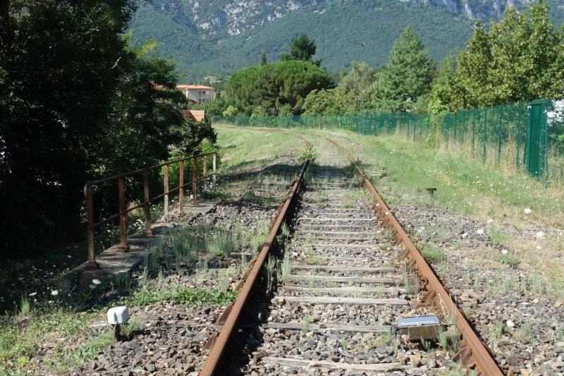 Agrandir l'image De la halte de Brézilhou à la gare de Quillan