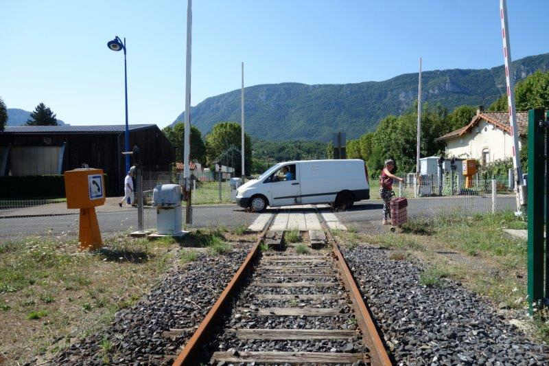 Agrandir l'image De la halte de Brézilhou à la gare de Quillan
