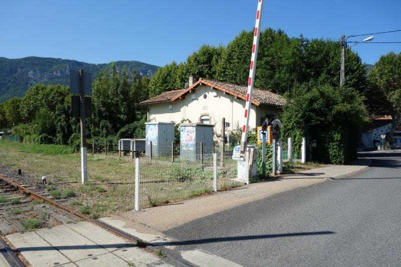 Agrandir l'image De la halte de Brézilhou à la gare de Quillan