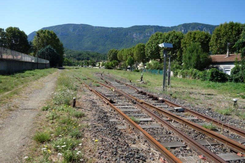 Agrandir l'image Emprise de la gare de Quillan