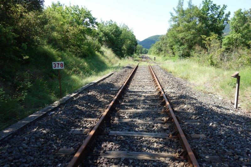 Agrandir l'image De la halte de Massia à la gare d'Alet-les-Bains