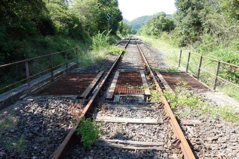 Agrandir l'image De la halte de Massia à la gare d'Alet-les-Bains