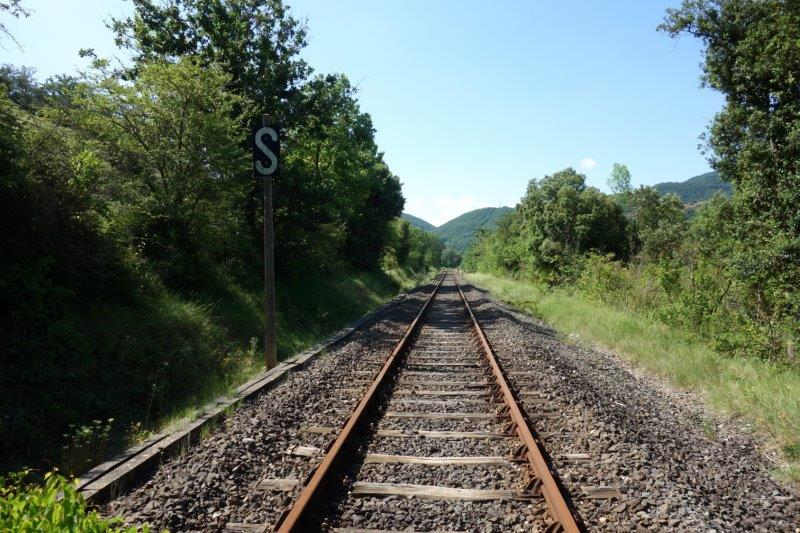 Agrandir l'image De la halte de Massia à la gare d'Alet-les-Bains