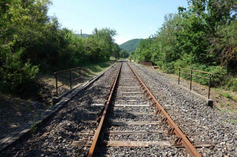 Agrandir l'image De la halte de Massia à la gare d'Alet-les-Bains