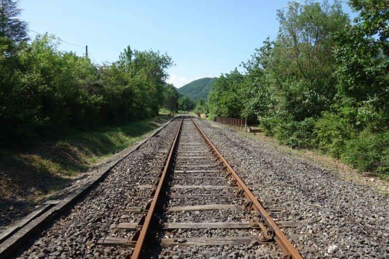 Agrandir l'image De la halte de Massia à la gare d'Alet-les-Bains