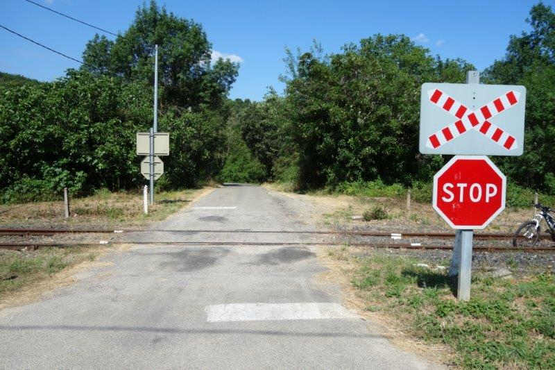 Agrandir l'image De la halte de Massia à la gare d'Alet-les-Bains