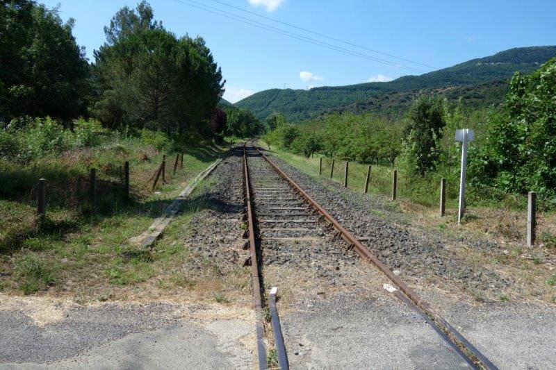 Agrandir l'image De la halte de Massia à la gare d'Alet-les-Bains