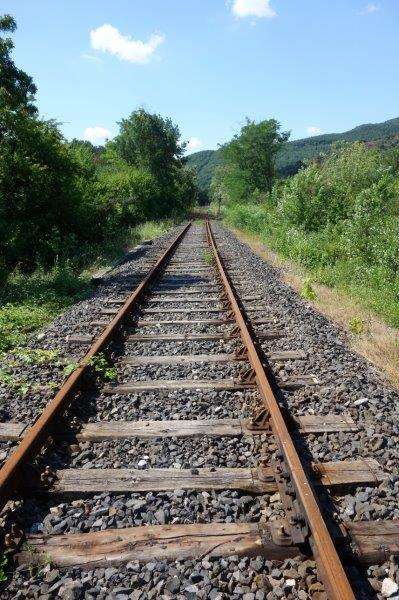 Agrandir l'image De la halte de Massia à la gare d'Alet-les-Bains