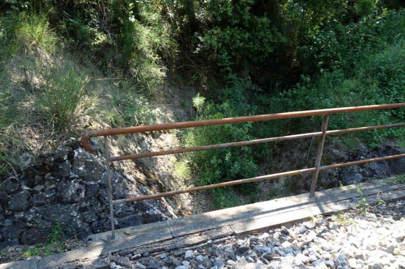 Agrandir l'image De la halte de Massia à la gare d'Alet-les-Bains