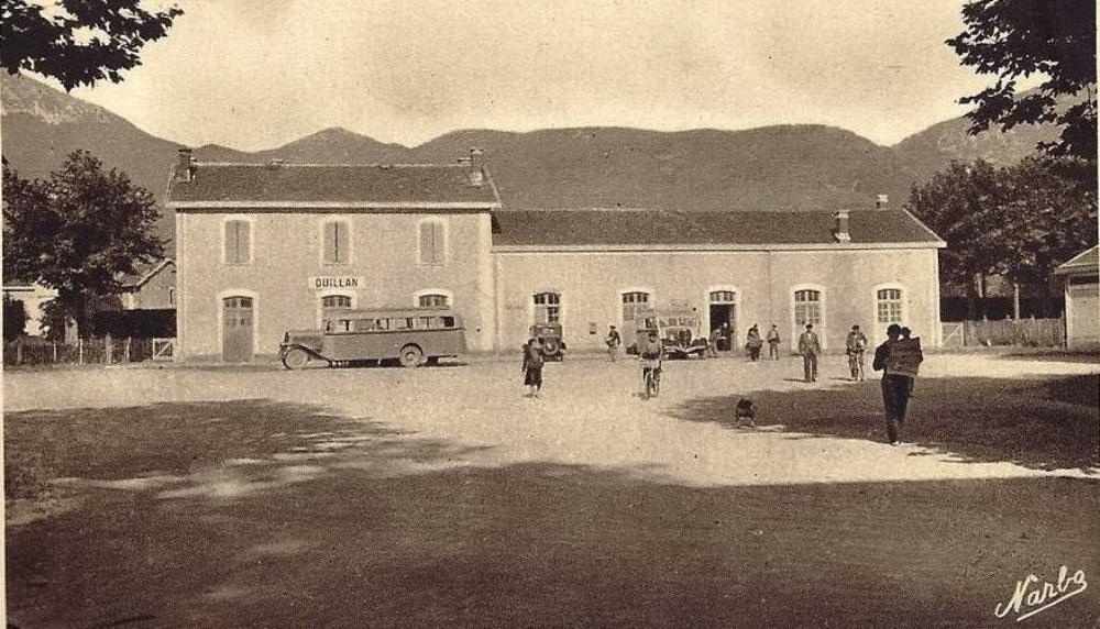 Agrandir l'image De la halte de Brézilhou à la gare de Quillan
