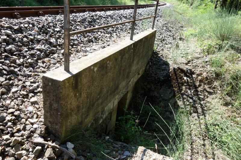 Agrandir l'image De la halte de Massia à la gare d'Alet-les-Bains