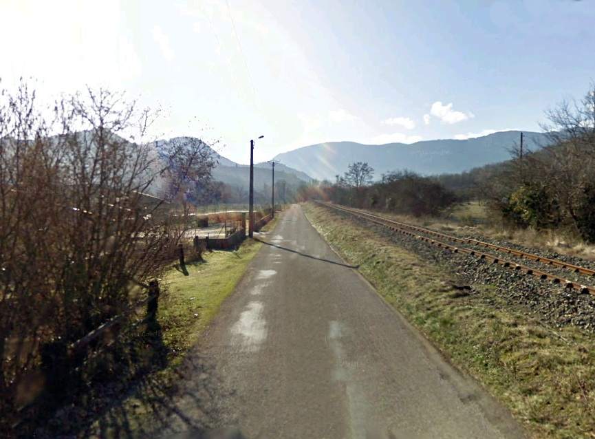 Agrandir l'image De la halte de Brézilhou à la gare de Quillan