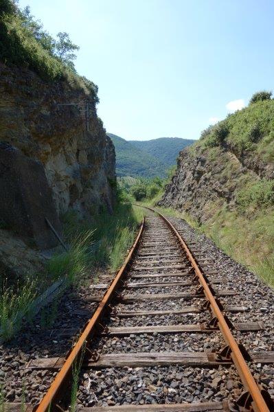Agrandir l'image De la halte de Massia à la gare d'Alet-les-Bains