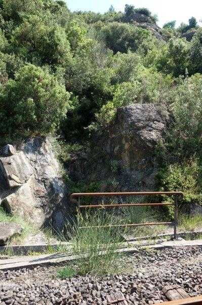 Agrandir l'image De la halte de Massia à la gare d'Alet-les-Bains
