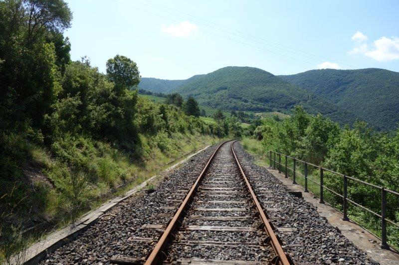 Agrandir l'image De la halte de Massia à la gare d'Alet-les-Bains