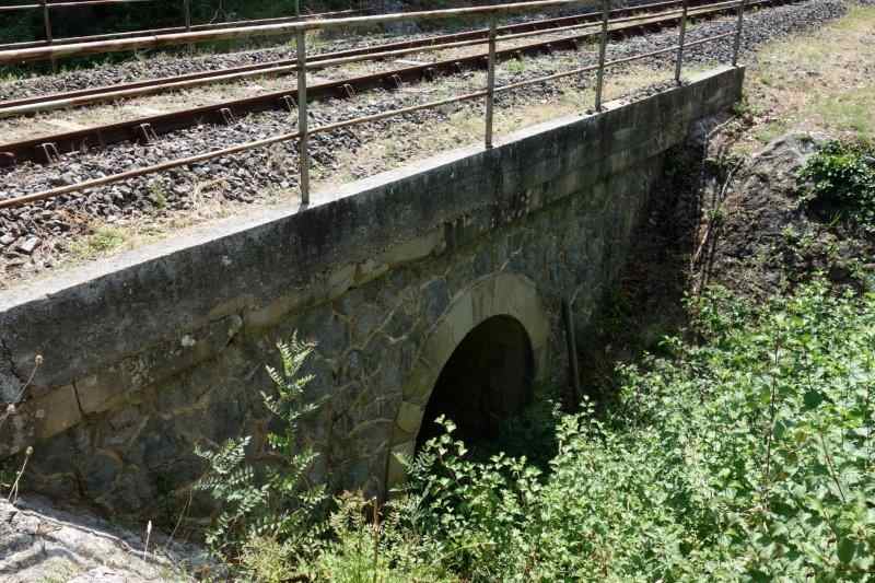 Agrandir l'image De la halte de Massia à la gare d'Alet-les-Bains