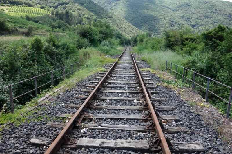 Agrandir l'image De la halte de Massia à la gare d'Alet-les-Bains