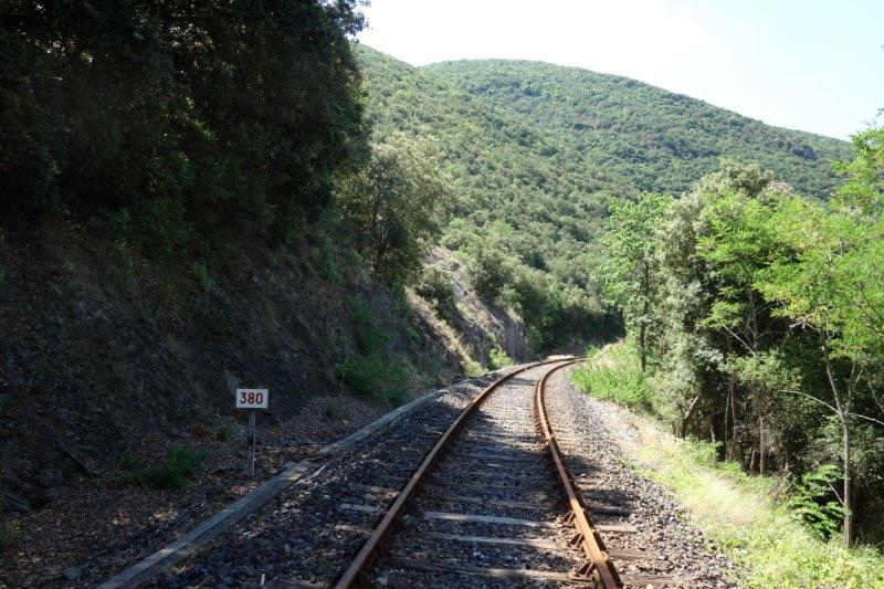 Agrandir l'image PL 380 entre la halte de Massia et la gare d'Alet-les-Bains