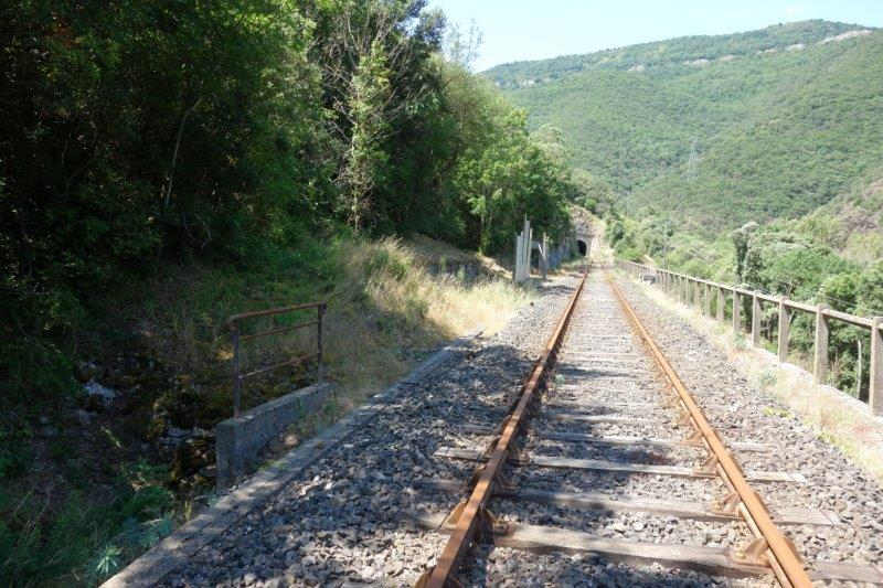 Agrandir l'image De la halte de Massia à la gare d'Alet-les-Bains