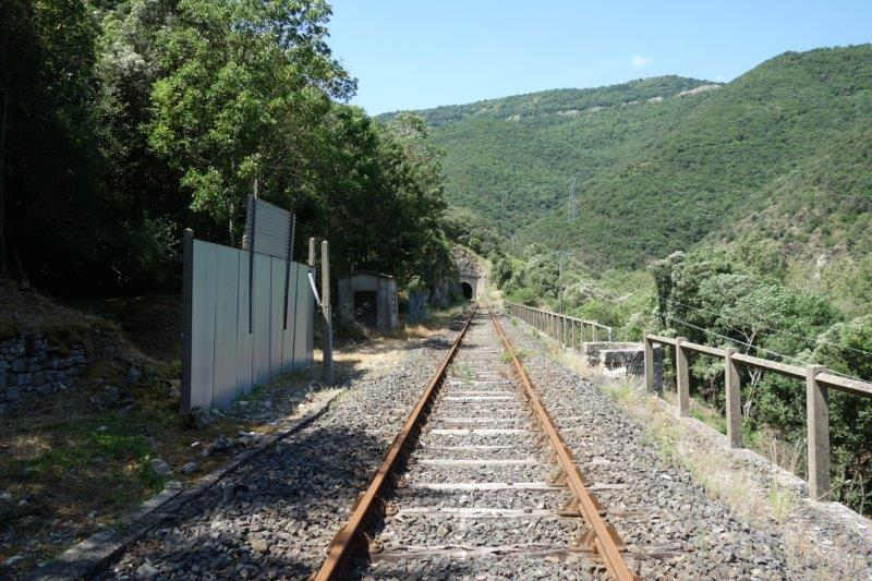 Agrandir l'image De la halte de Massia à la gare d'Alet-les-Bains
