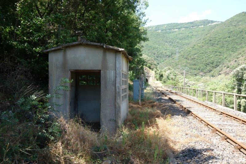 Agrandir l'image De la halte de Massia à la gare d'Alet-les-Bains