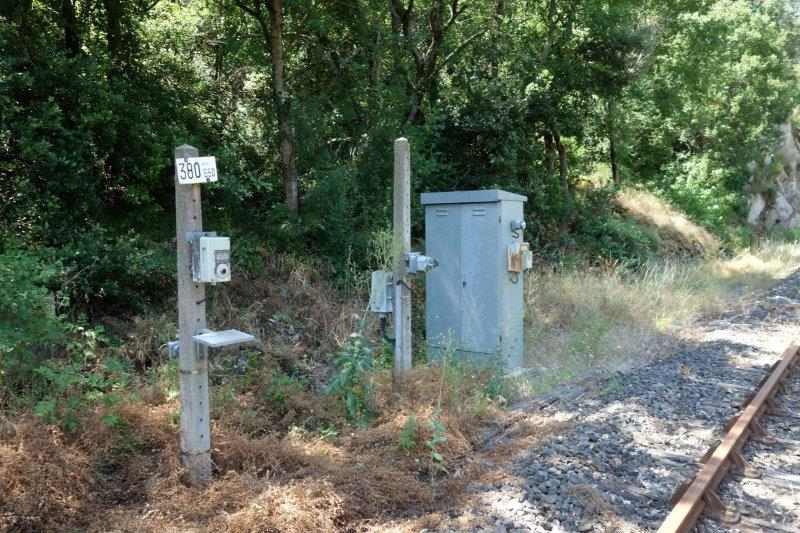 Agrandir l'image De la halte de Massia à la gare d'Alet-les-Bains
