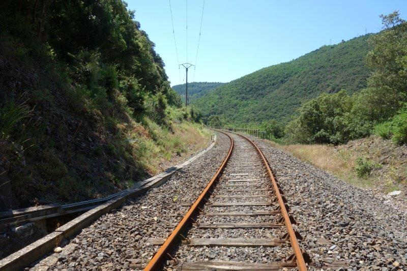 Agrandir l'image De la halte de Massia à la gare d'Alet-les-Bains
