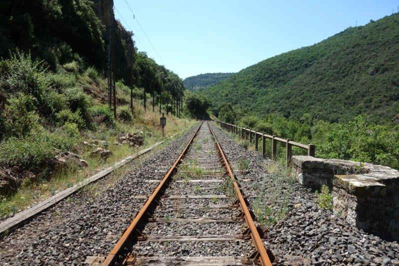 Agrandir l'image De la halte de Massia à la gare d'Alet-les-Bains