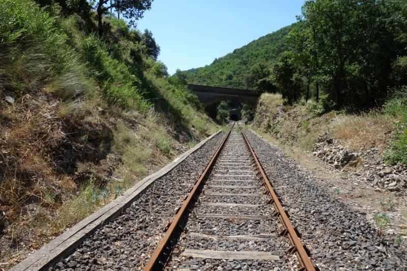 Agrandir l'image De la halte de Massia à la gare d'Alet-les-Bains